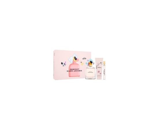 Marc Jacobs Perfect Gift set EDP 100 ml, miniature EDP 10 ml and body lotion 75 ml 100ml