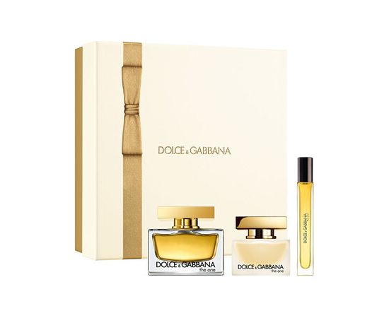 Dolce & Gabbana The One Dárková sada EDP 75 ml, vlasový sprej 30 ml a miniaturka EDP 10 ml 75ml