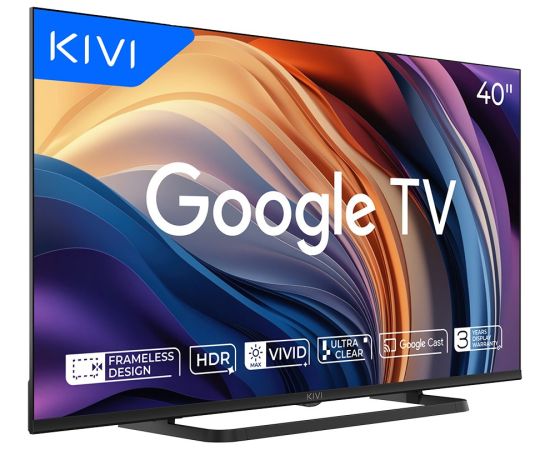 JVC TV KIVI 50U710QB 50'' LED 4K Google TV, Dolby Audio, Max Vivid, HDMI 2.1