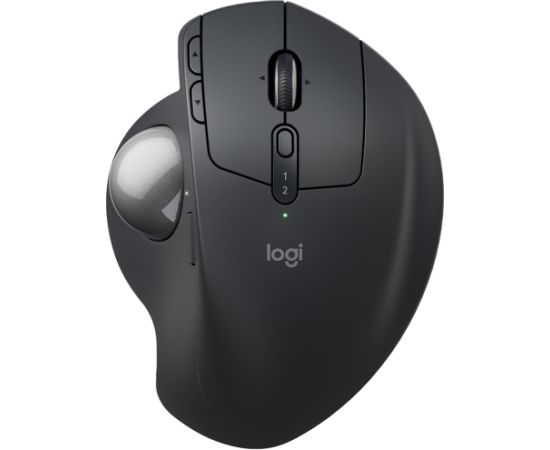 LOGITECH MX Ergo S Advanced Wireless Trackball - GRAPHITE - 2.4GHZ/BT - EMEA28-935 - EMEA