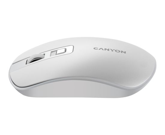 CANYON mouse MW-18 Wireless Charge Pearl White