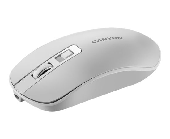 CANYON mouse MW-18 Wireless Charge Pearl White