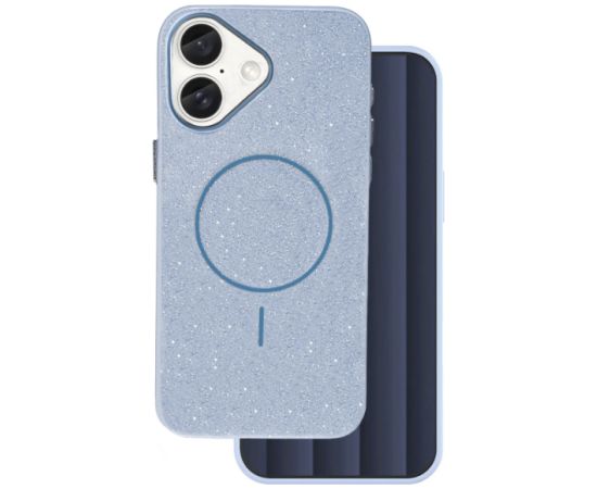 Mocco Glitter Thin Mag Back Case Aizmugurējais Apvalks priekš Apple iPhone 16e