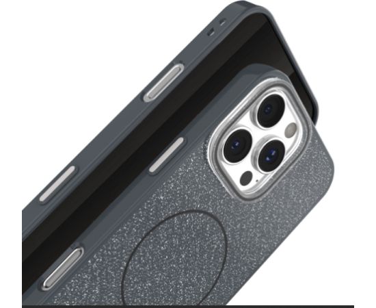 Mocco Glitter Thin Mag Back Case Aizmugurējais Apvalks priekš Apple iPhone 16e