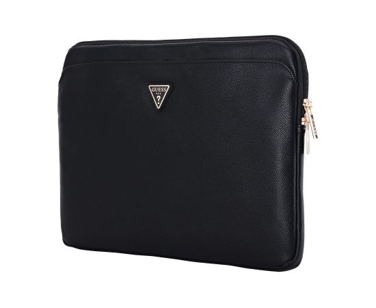 Guess PU Grained Triangle Logo Sleeve Klēpjdatora soma 14"