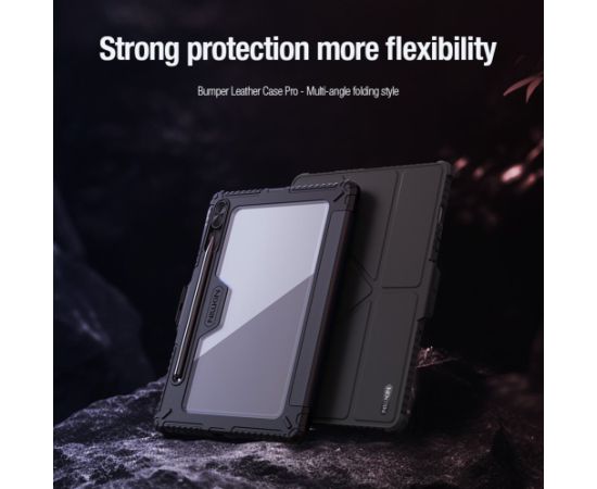 Nillkin Bumper PRO Protective Stand Case Multi-angle Maciņš Planšetdatoram Samsung Galaxy Tab S10 FE
