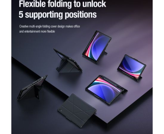 Nillkin Bumper PRO Protective Stand Case Multi-angle Maciņš Planšetdatoram Samsung Galaxy Tab S10 FE
