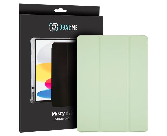 OBAL:ME MistyTab  grāmatveida maks priekš Xiaomi Redmi Pad SE zaļš