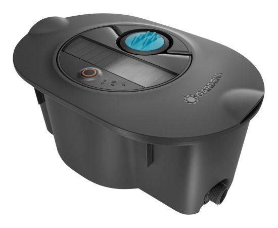 Gardena Pipeline Irrigation System AquaPrecise, underground (grey/turquoise, with pipeline shaft and cover)