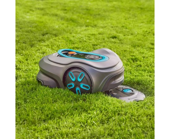 Gardena Pipeline Irrigation System AquaPrecise, underground (grey/turquoise, with pipeline shaft and cover)