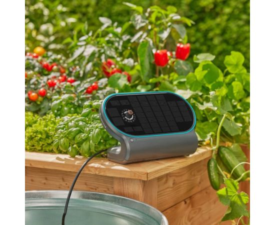 Gardena Solar Irrigation AquaBloom L Set (grey/turquoise, for up to 30 plants)