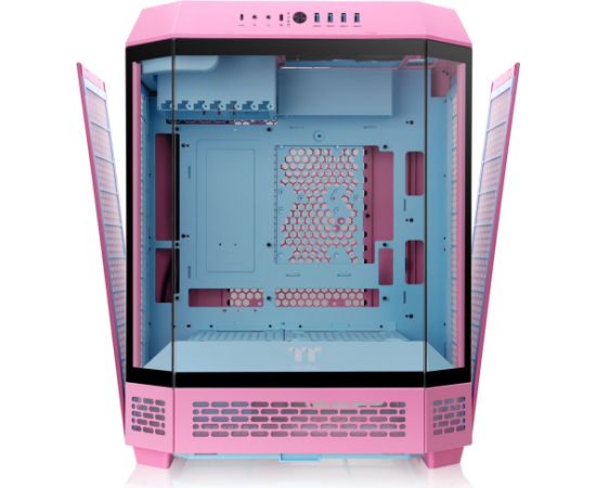Thermaltake The Tower 600 (pink, tempered glass x 3)
