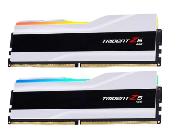 G.Skill DDR5 - 64GB - 6000 - CL - 28, single (white, F5-6000J2836G32GX2-TZ5RW, Trident Z5 RGB, INTEL XMP)