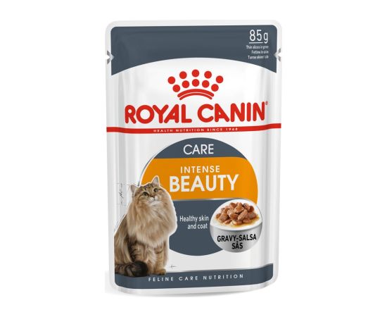 ROYAL CANIN Intense Beauty Wet cat food Chunks in sauce 12x85 g