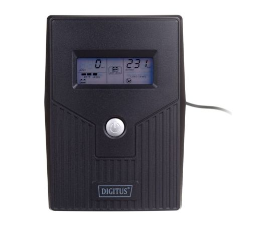 Digitus DN-170063-LCD uninterruptible power supply (UPS) Line-Interactive 0.6 kVA 360 W