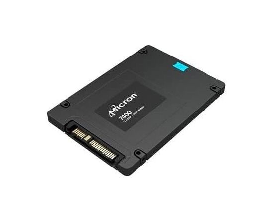Dysk SSD Micron 7400 PRO 1.92TB U.3 (7mm) NVMe Gen4 MTFDKCB1T9TDZ-1AZ1ZABYY (DWPD 1) Tray