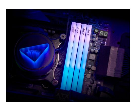 ADATA DDR5 - 32GB - 6000 - CL - 30 (2x 16 GB) dual kit, memory (white, AX5U6000C4816G-DTLABRWH, XPG Lancer Blade RGB, INTEL XMP, AMD EXPO)