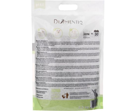 DIAMENTIQ Tofu Matcha Ultra clumping - plant-based litter - 2.5 kg