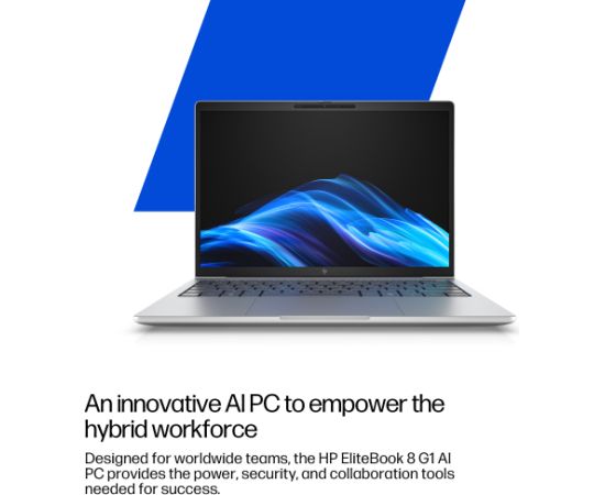 HP EliteBook 8 G1i 14 - Ultra 5-225U, 32GB, 512GB SSD, 14 WUXGA Privacy AG, 5MP IR cam, 4G/5G Modem, Smartcard, FPR, Nordic backlit keyboard, 62Wh, Win 11 Pro, 3 years / AD3C3ET#UUW