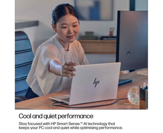 HP EliteBook 8 G1i 14 - Ultra 5-225U, 16GB, 512GB SSD, 14 WUXGA 300-nit AG, 5MP IR cam, WWAN-ready, Smartcard, FPR, Nordic backlit keyboard, 62Wh, Win 11 Pro, 3 years / AD3B9ET#UUW