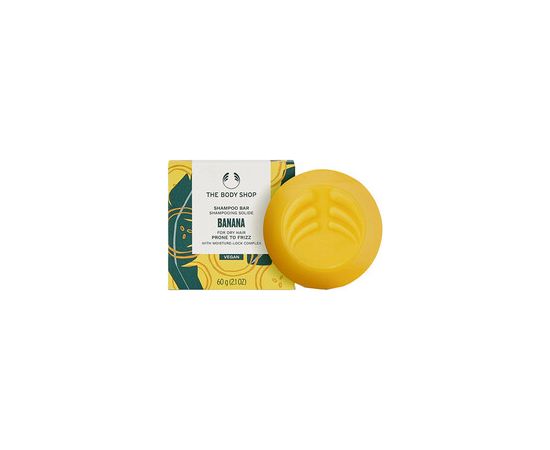 The Body Shop Banana Shampoo Bar - Tuhý  pro krepaté vlasy 60.0g