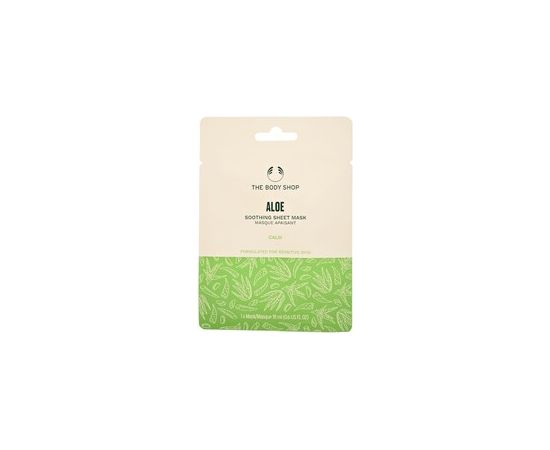 The Body Shop Aloe Soothing Sheet Mask - Zklidňující slupovací pleťová maska 18ml