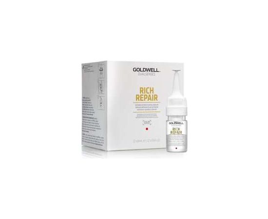Goldwell Dualsenses Rich Repair Intensive Conditioning Serum 12 x 18 ml - Intenzivní obnovující sérum pro suché a poškozené vlasy 216ml