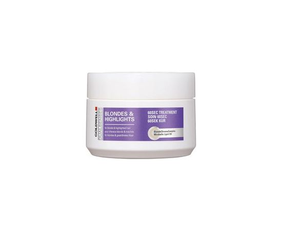 Goldwell Regenerating Mask neutralizing yellow hair tones Dualsenses Blonde s & Highlights (60 Sec Treatment) 200ml