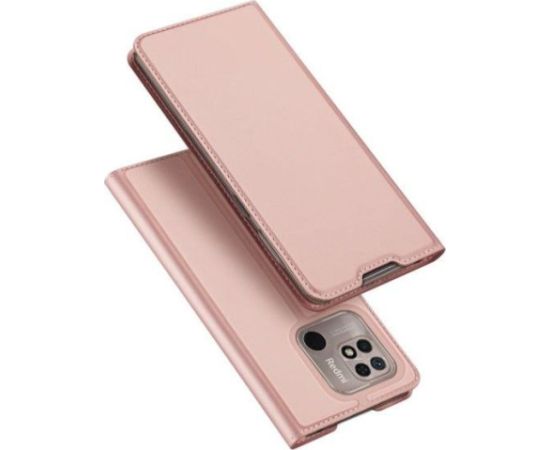 Dux Ducis Xiaomi  Redmi 10C Skin Pro flip case Pink
