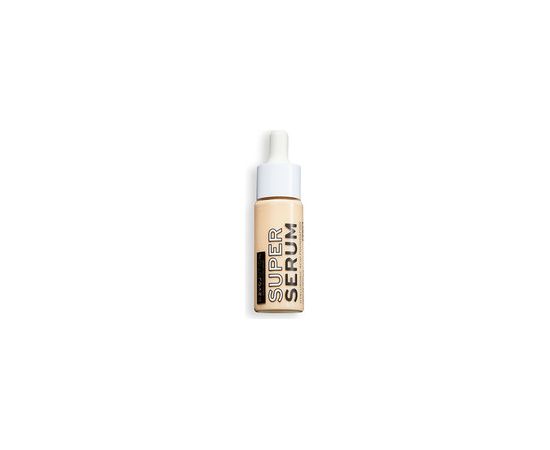 Makeup Revolution Super Serum Hyaluronic Acid Foundation - Moisturizing makeup 25 ml F2
