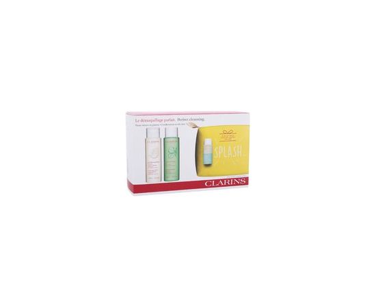 Clarins Cleansing Milk With Gentian Cleansing Set - Gift set of cleansing cosmetics 430ml