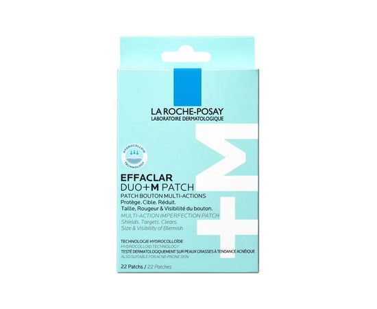 La Roche-posay Effaclar Duo+M Multi-Action Imperfection Patch ( 22 ks ) - Hydrokoloidní náplasti na nedokonalosti pleti