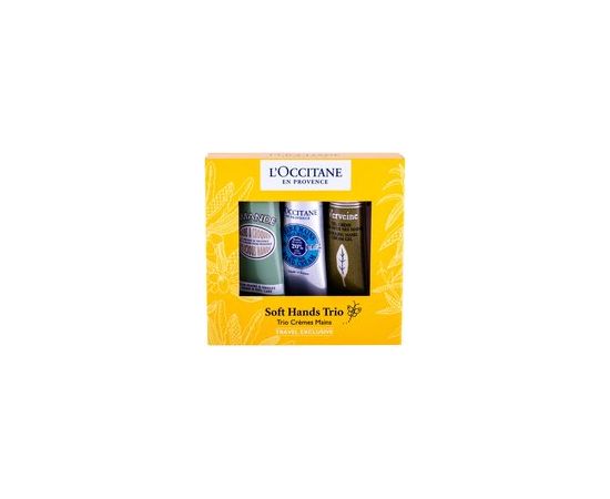 L'occitane Almond Soft Hands Trio Travel Exclusive Set - Trio of hand creams 90ml