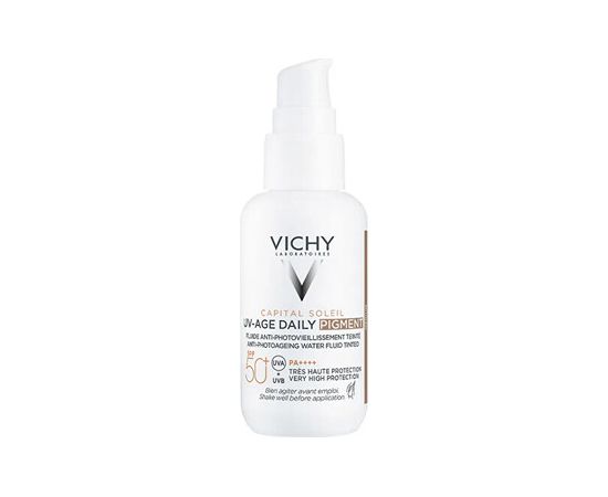 Vichy Capital Soleil UV-Age Daily Pigment Fluid SPF 50+ - Tónovaný fluid bránící fotostárnutí 40ml