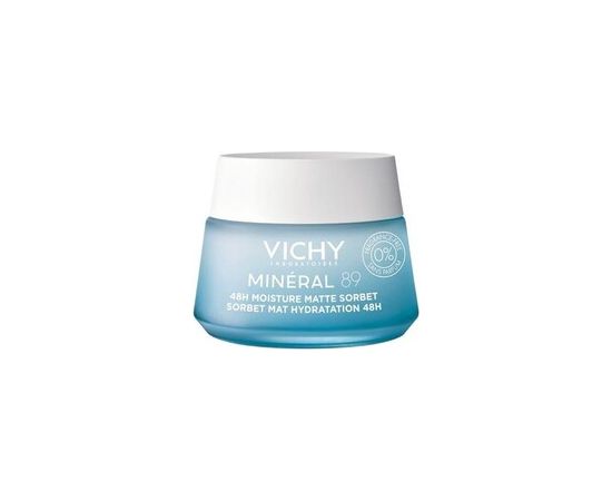 Vichy Minéral 89 48H Moisture Matte Sorbet - Hydratační matující pleťový gel 50ml