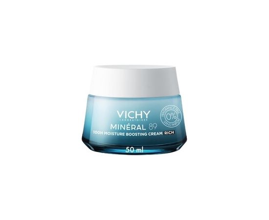 Vichy Minéral 89 100 H Moisture Boosting Cream - Krém pro zvýšení hydratace pleti 50ml