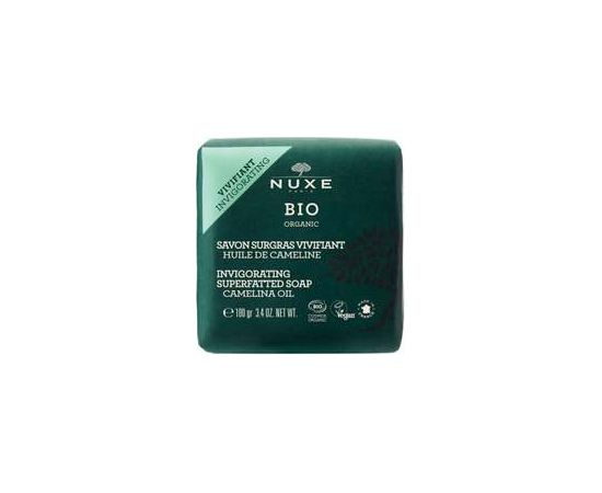Nuxe Bio Organic Invigorating Superfatted Soap Camelina Oil 100.0g