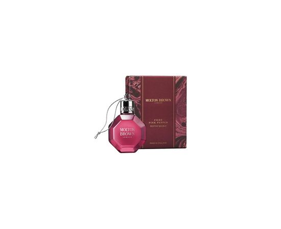 Molton Brown Fiery Pink Pepper Festive Bauble Bath & Shower Gel - Koupelový a sprchový gel 75ml