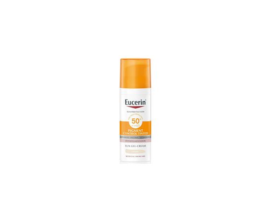 Eucerin Pigment Control Tinted Sun Gel-Cream SPF 50+ 50 ml Medium