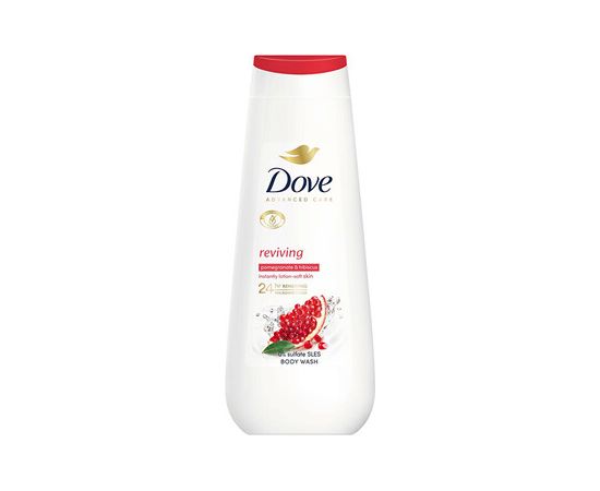 Dove Advanced Care Reviving Body Wash - Sprchový gel s vůní granátového jablka a ibišku 400ml
