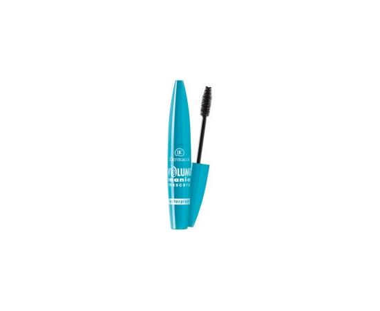 Dermacol Mania Volume Waterproof Mascara - Waterproof mascara to lashes spectacular volume of 9 ml Černá