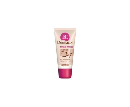 Dermacol Toning Cream 2 in 1 - Toning Cream 30 ml Natural