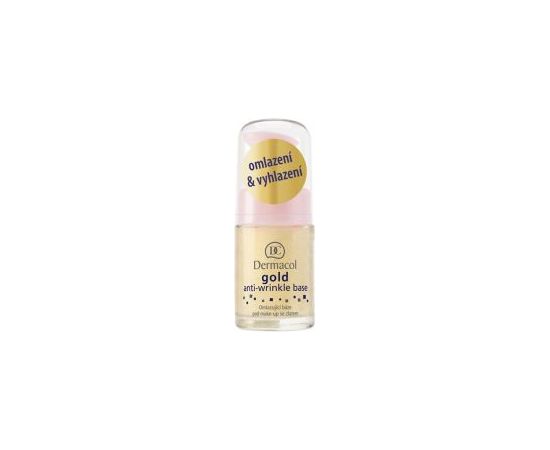 Dermacol Gold Anti-Wrinkle Base - Rejuvenating base under make-up with gold 20ml