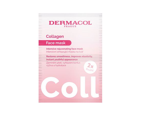 Dermacol Collagen Face Mask - Omlazující pleťová maska 8ml