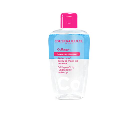 Dermacol Collagen Waterproof Eye & Lip Make-up Remover - Dvoufázový odličovač voděodolného make-upu 150ml