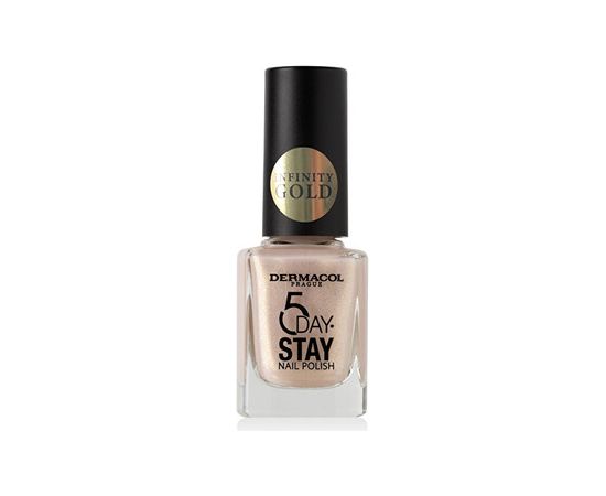 Dermacol Infinity Gold Nail Polish - Dlouhotrvající lak na nehty 11 ml 63 Gold