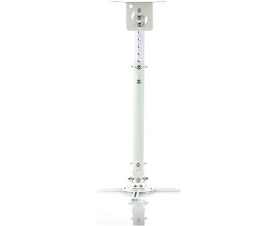 ART Holder P-107B, 47-76cm to projector white| 15KG Mounting to the ceiling