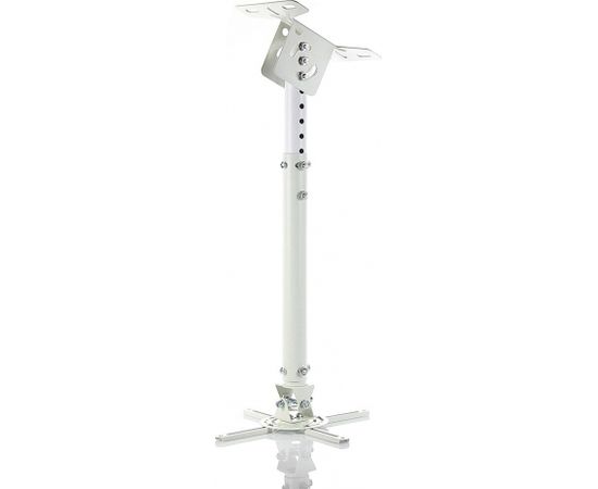 ART Holder P-107B, 47-76cm to projector white| 15KG Mounting to the ceiling