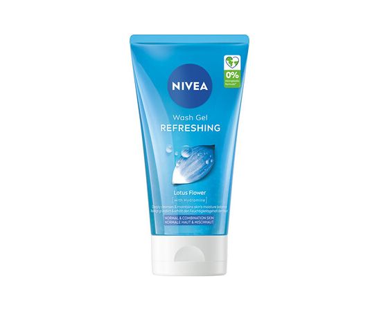 Nivea Refreshing Wash Gel - Čisticí pleťový gel pro normální a smíšenou pleť 150ml
