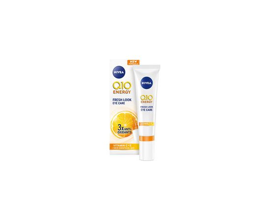 Nivea Q10 Energy Fresh Look Eye Care - Energizing anti-wrinkle eye cream 15ml